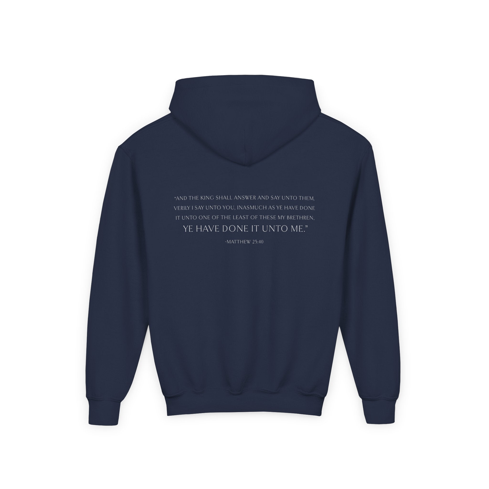 Unto Him | Bold Youth Hoodie