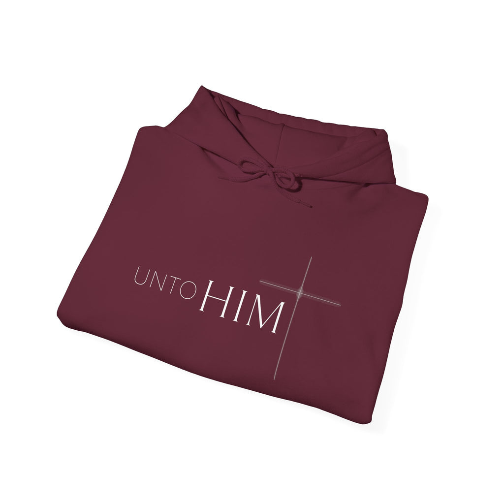 Unto Him | Bold Colors Hoodie