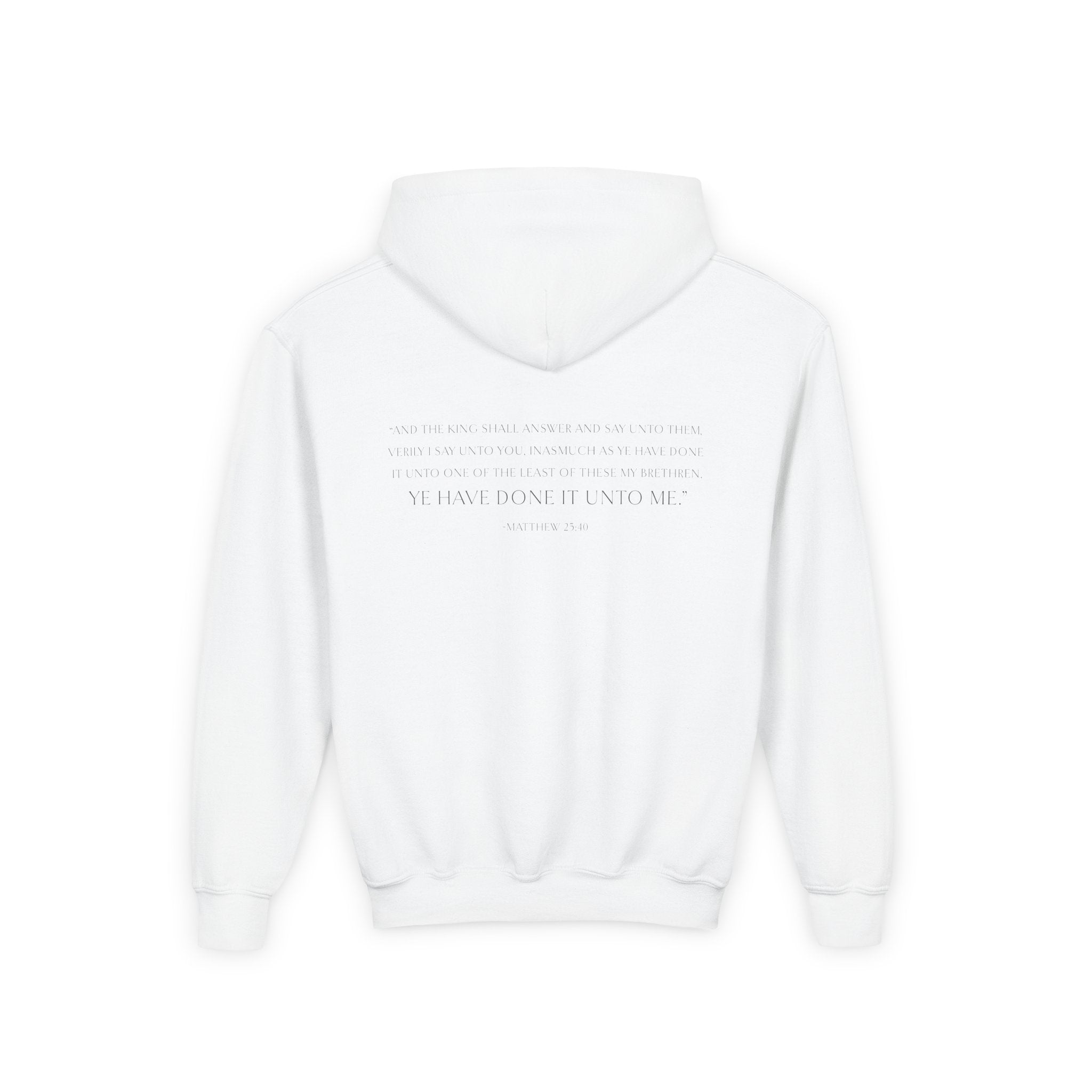 Unto Him | Bold Youth Hoodie