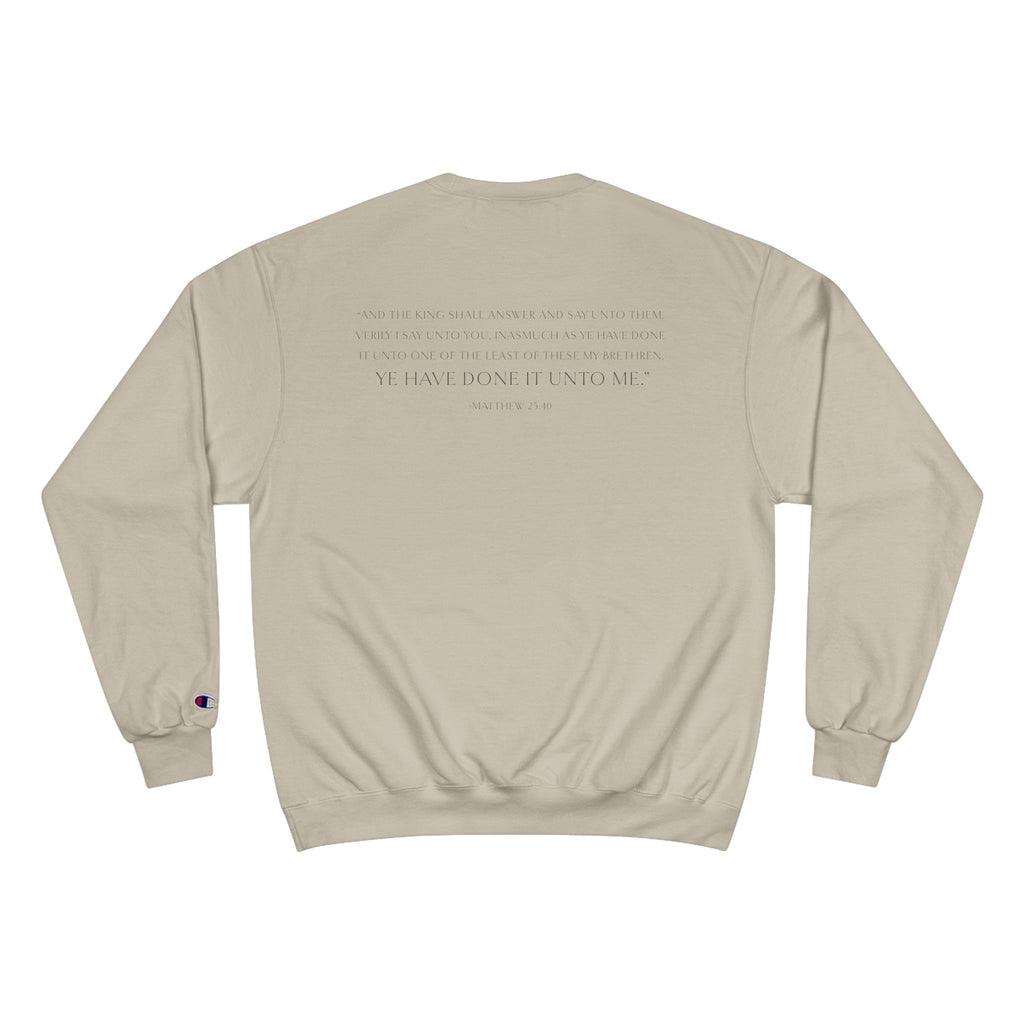 Unto Him | Bold  Sweatshirt