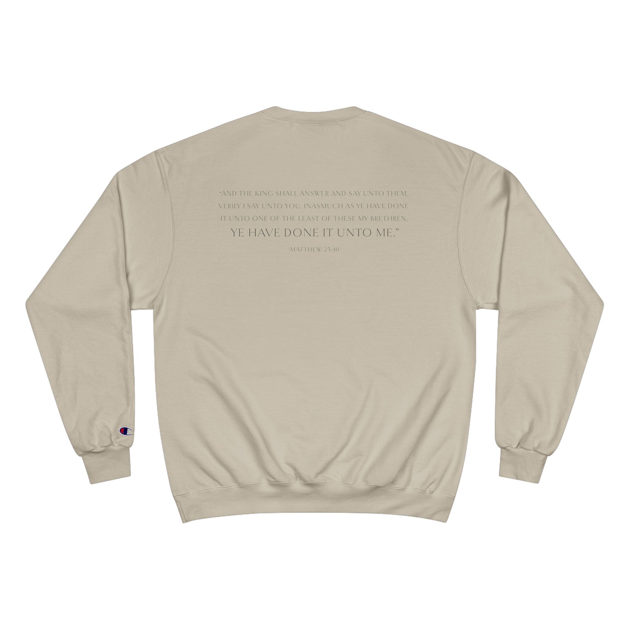 Unto Him | Bold  Sweatshirt