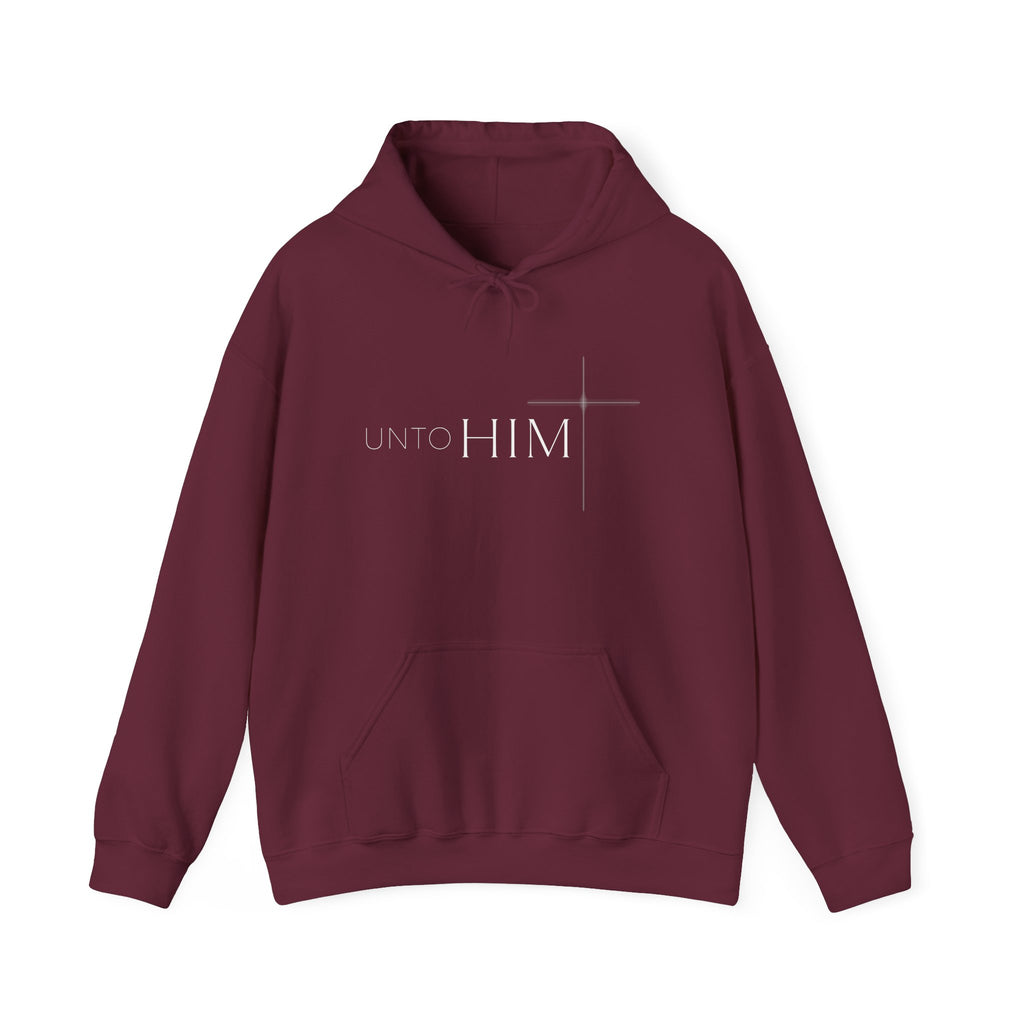 Unto Him | Bold Colors Hoodie