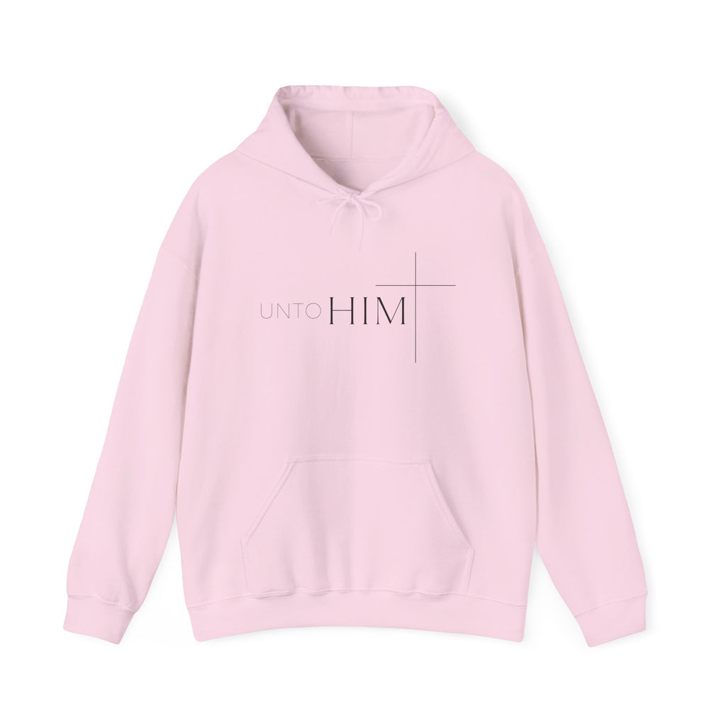 Unto Him | Bold Colors Hoodie