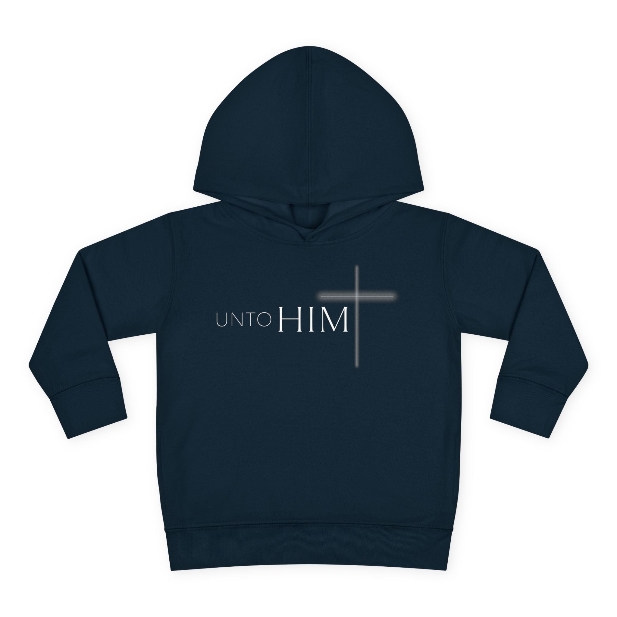 Unto Him | Bold Toddler Hoodie