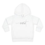Unto Him | Bold Toddler Hoodie