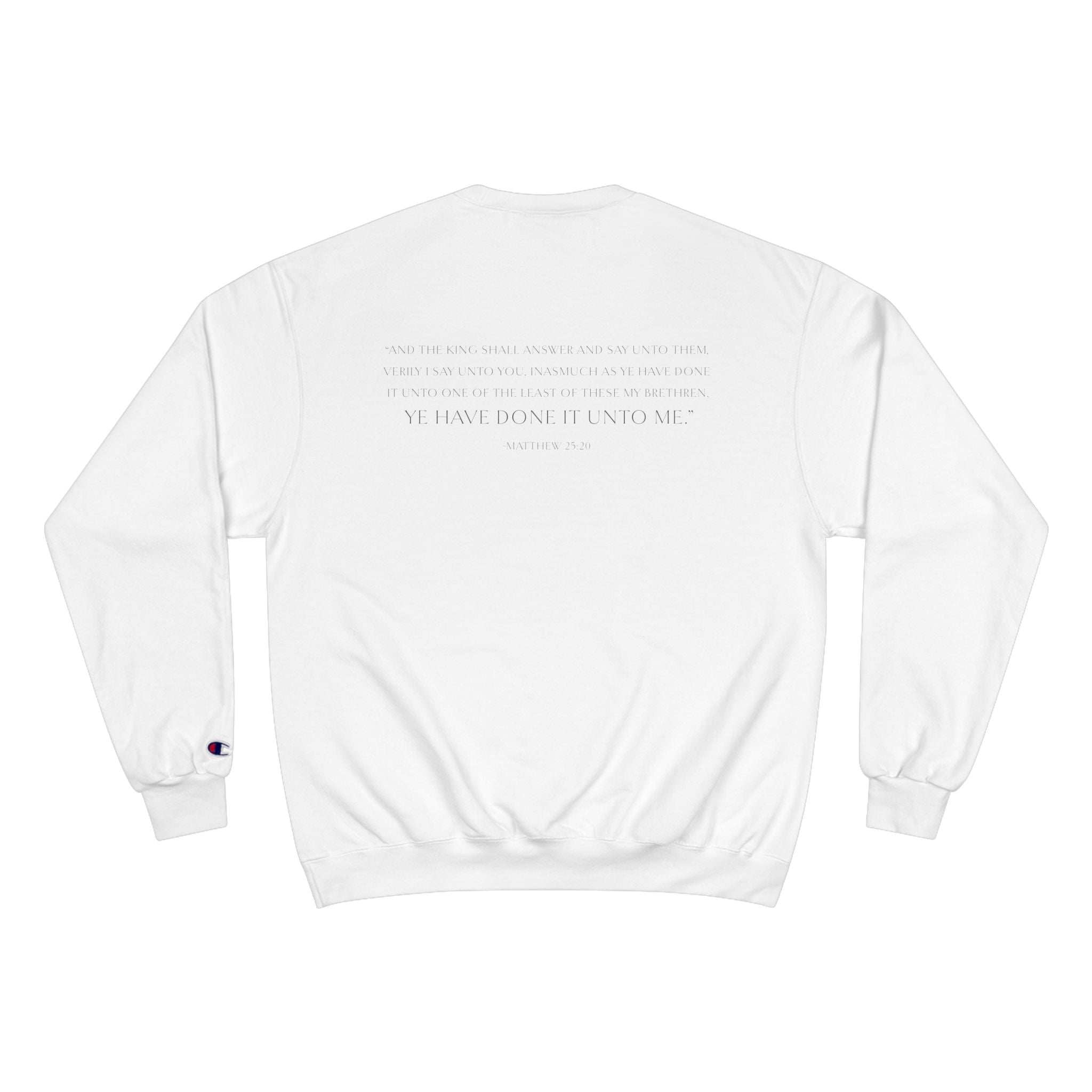 Unto Him | Crew Neck