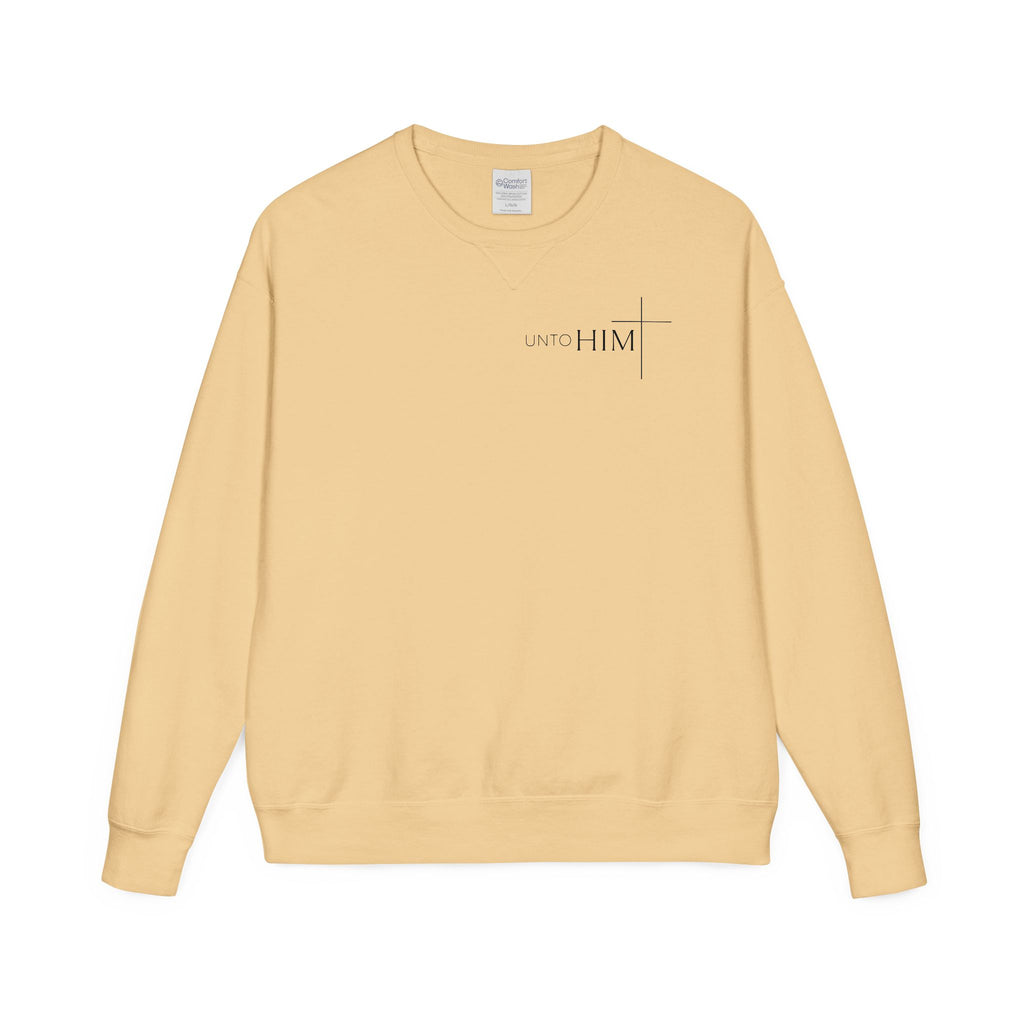 Unto Him | Colors Sweatshirt