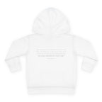Unto Him | Bold Toddler Hoodie