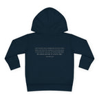Unto Him | Bold Toddler Hoodie