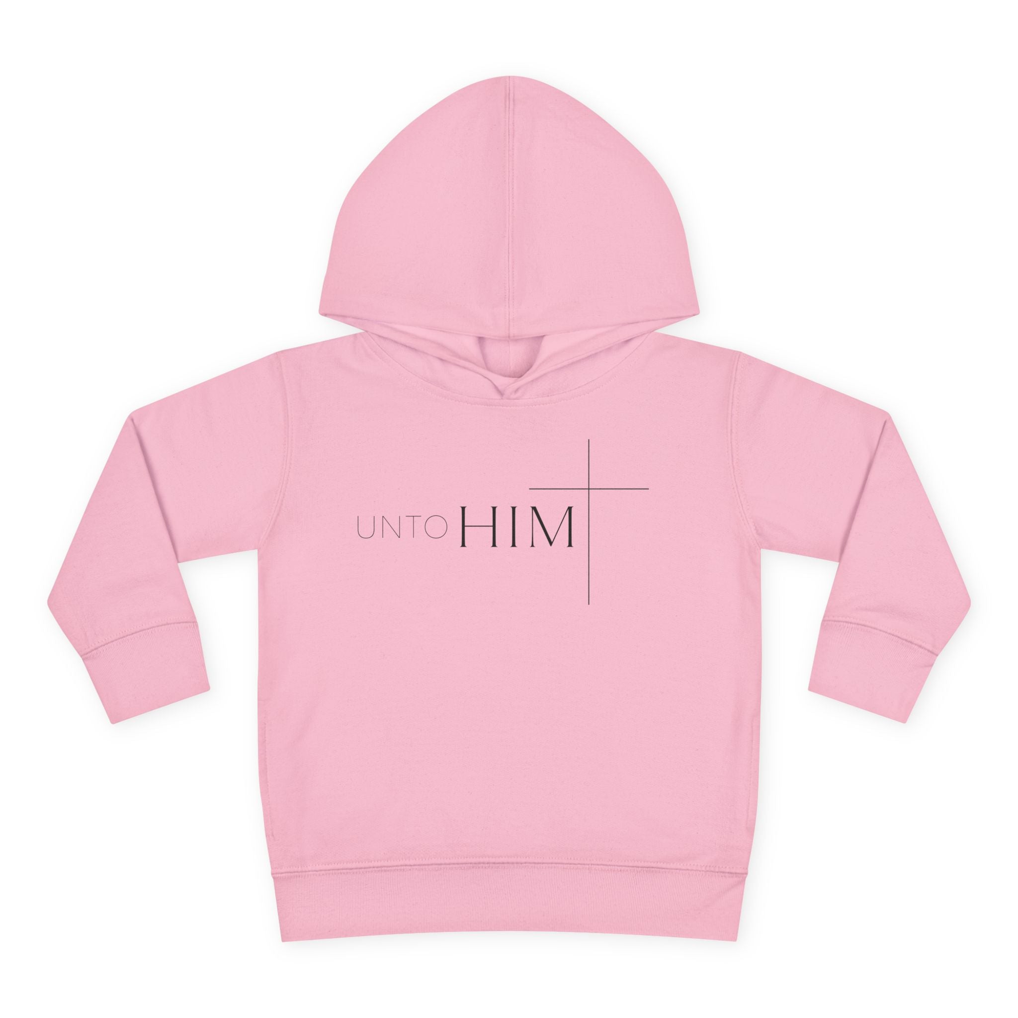 Unto Him | Bold Toddler Hoodie