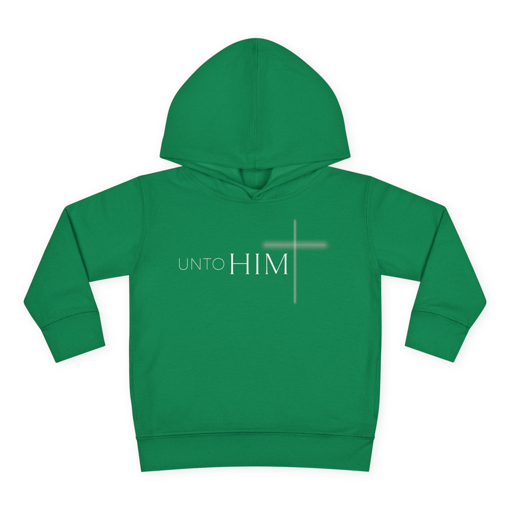 Unto Him | Bold Toddler Hoodie