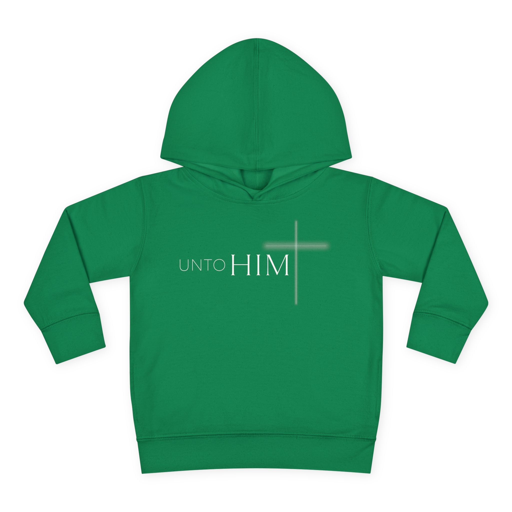 Unto Him | Bold Toddler Hoodie