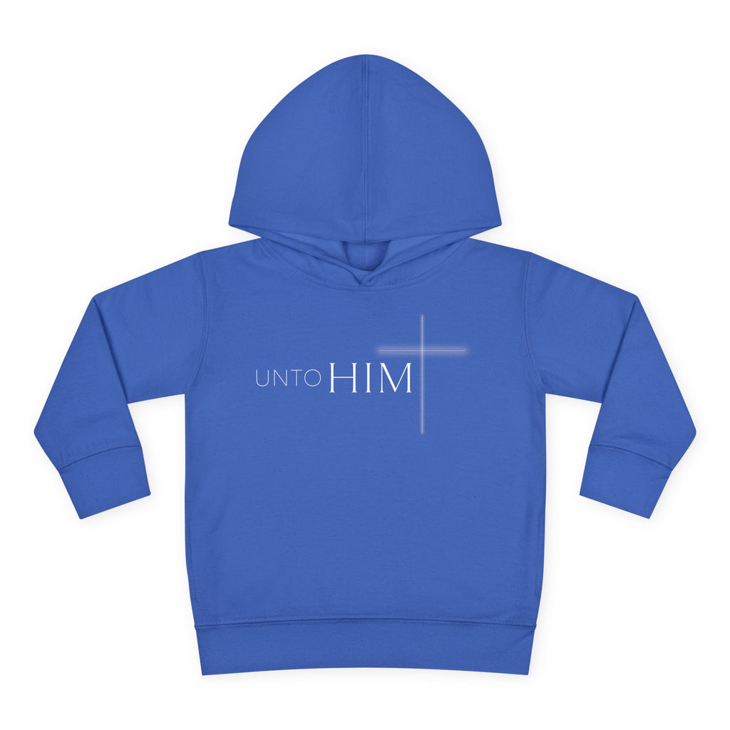 Unto Him | Bold Toddler Hoodie