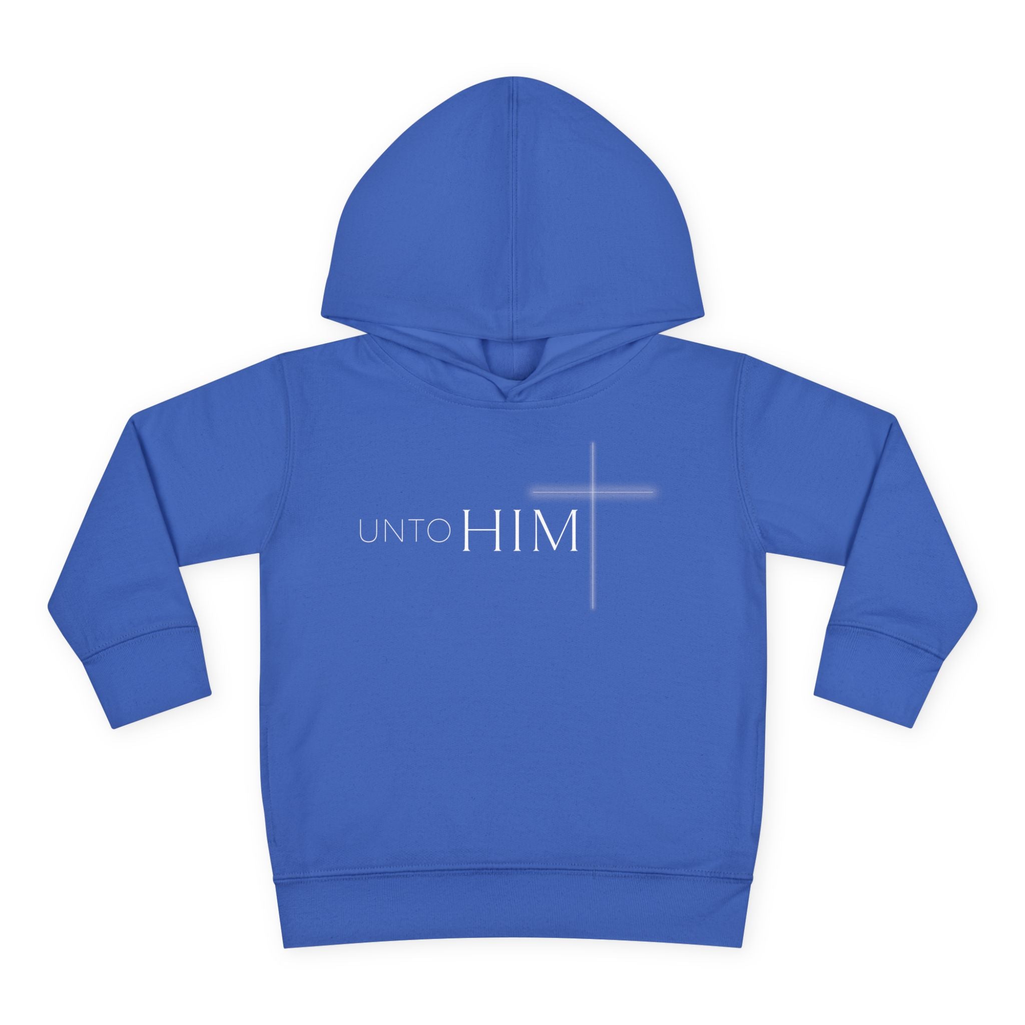 Unto Him | Bold Toddler Hoodie