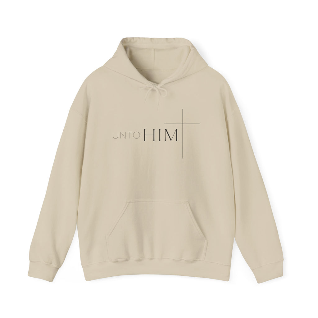 Unto Him | Bold Colors Hoodie